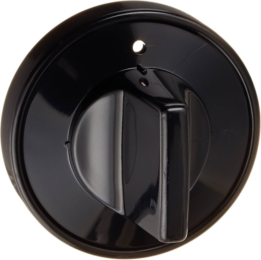 6NBX PER BX KNOBS GAS BLACK - 